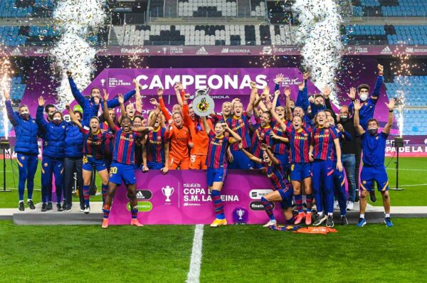 El Barcelona se lleva la Copa de la Reina.