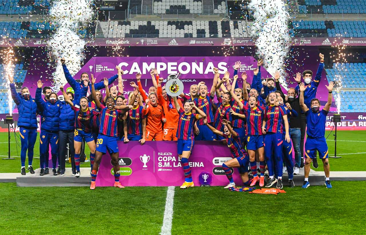 El Barcelona se lleva la Copa de la Reina.