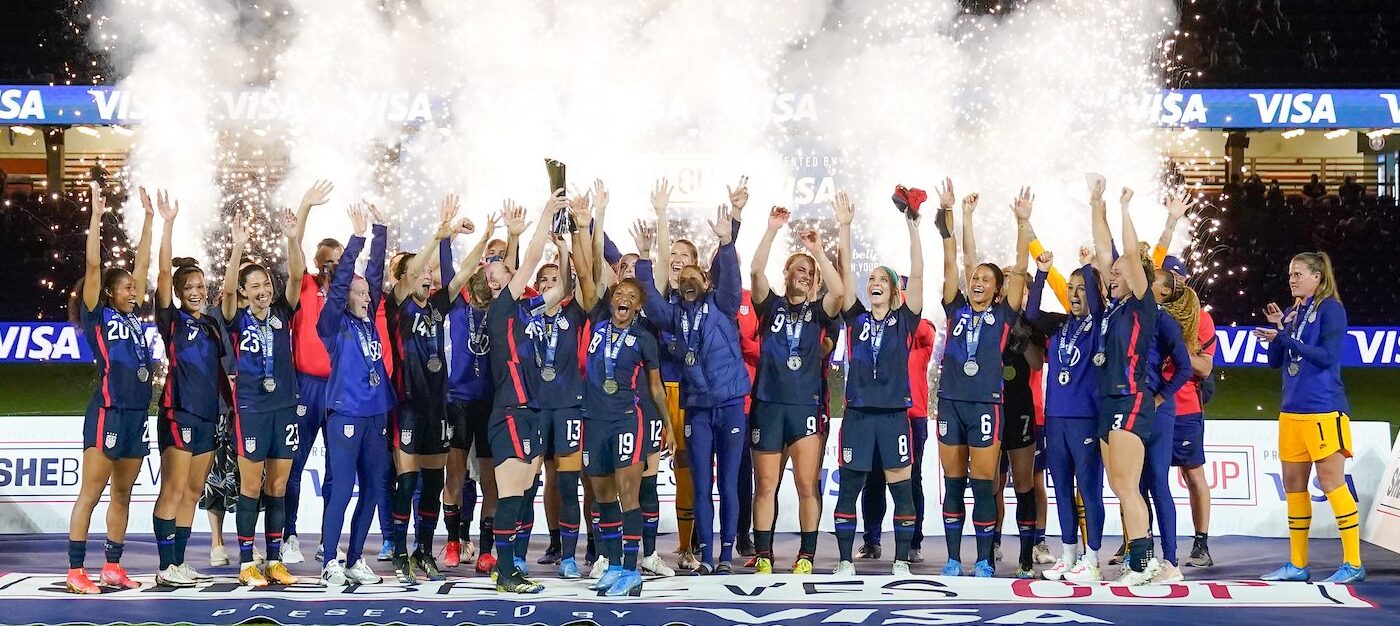 Estados Unidos gana por cuarta vez la She Believes Cup tras vencer 6-0 a Argentina