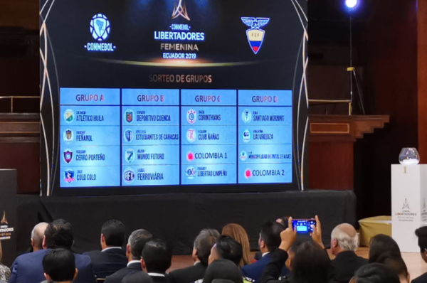 Todo sobre el sorteo de Copa Libertadores Femenina 2020