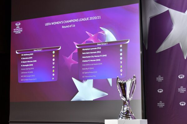 Los cruces del sorteo de octavos de final de la Women’s Champions League