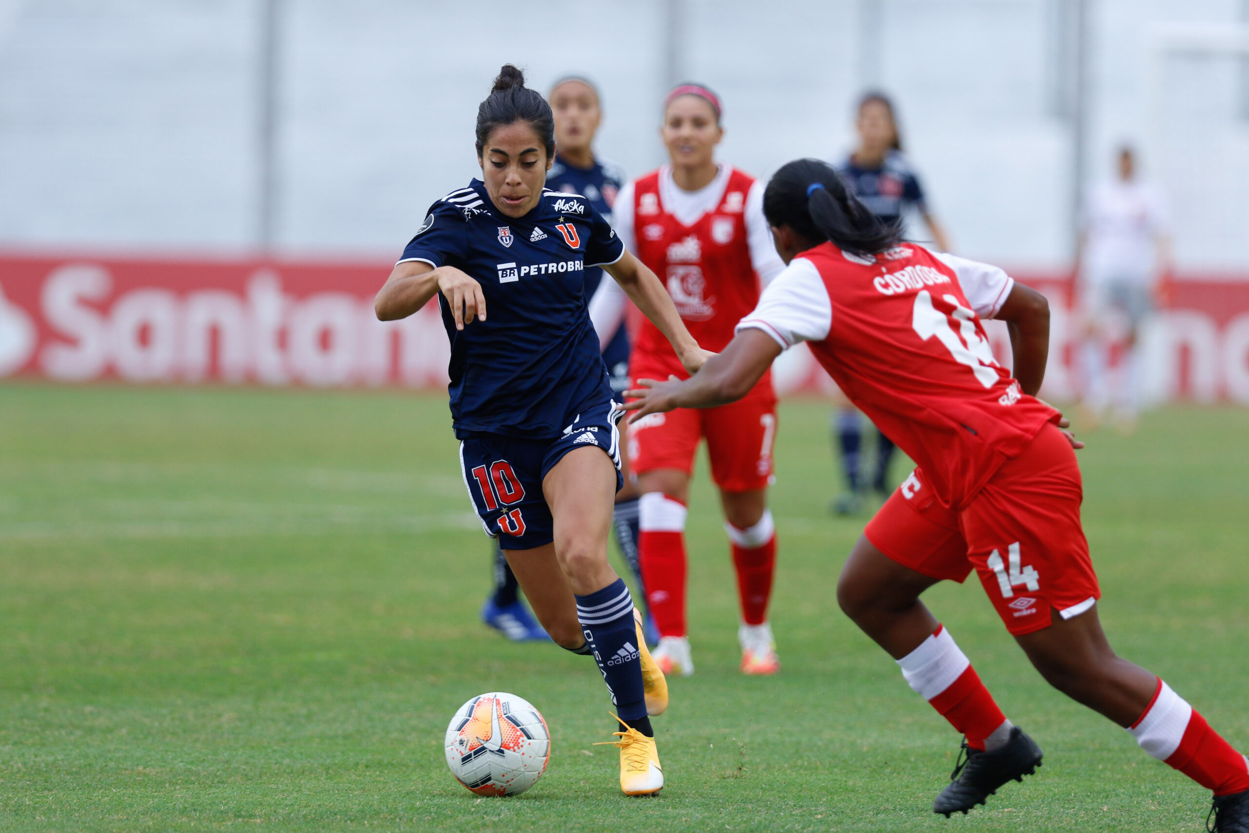 Yessenia Lopez Universidad de Chile vs Santa Fe Libertadores 2020