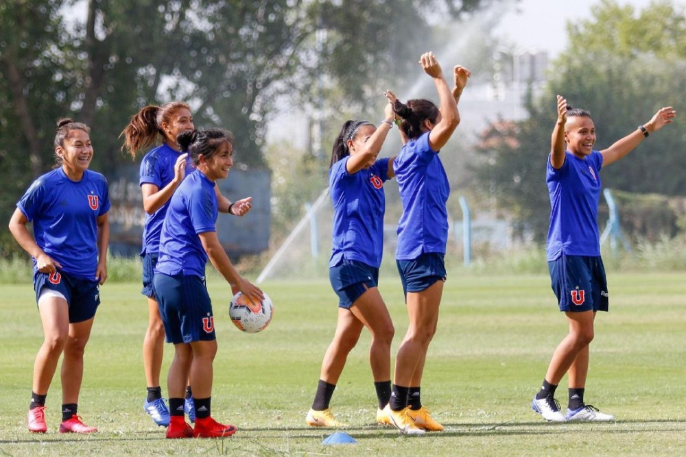 universidad de chile femenino entrenamiento