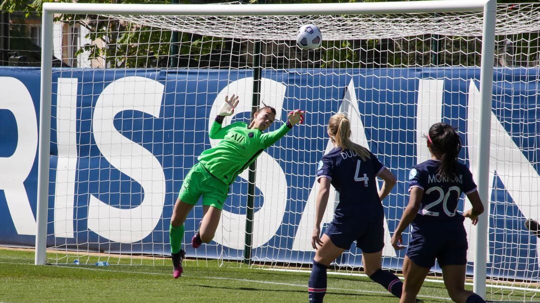 Christiane Endler semifinales PSG vs Barca