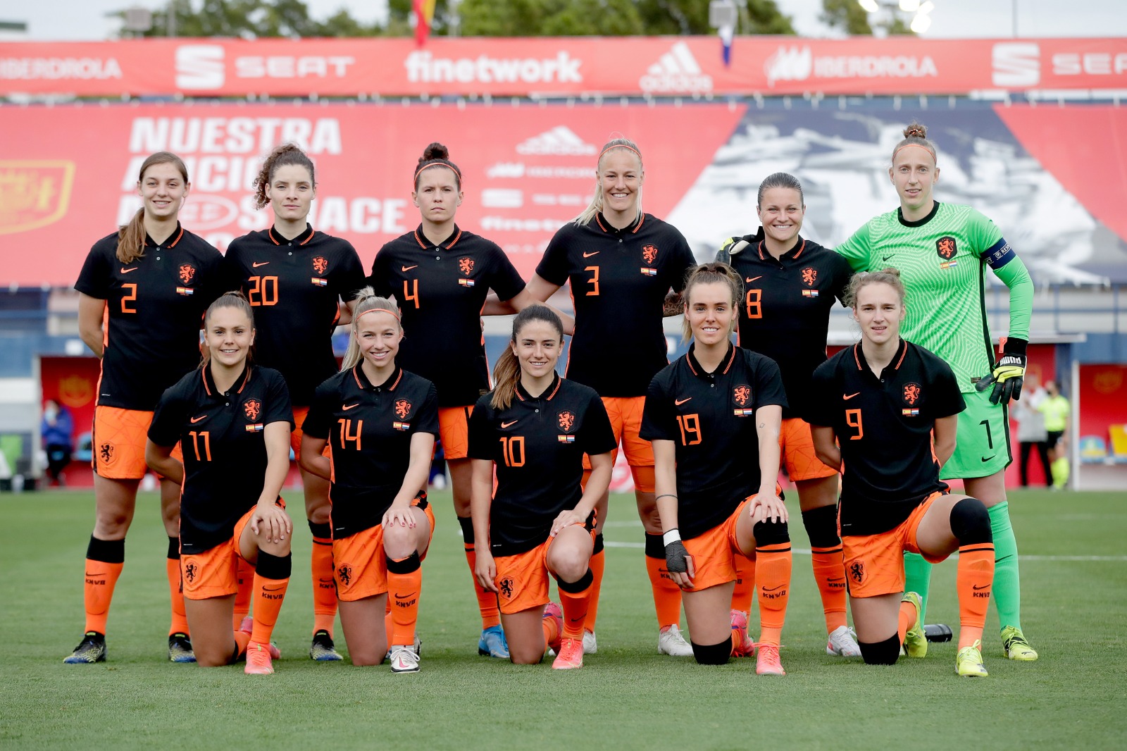 Titulares Países Bajos amistoso España