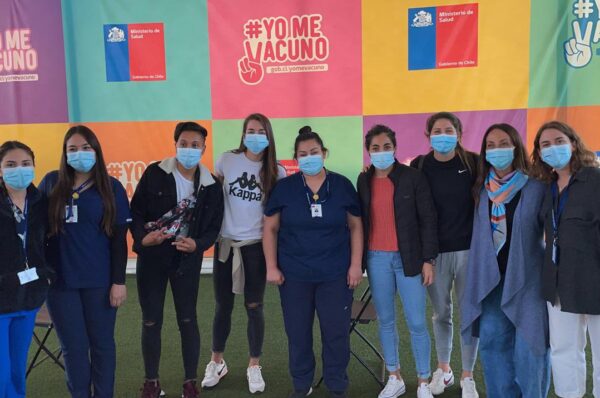 Parte de La Roja recibe la primera dosis de la vacuna contra el covid-19