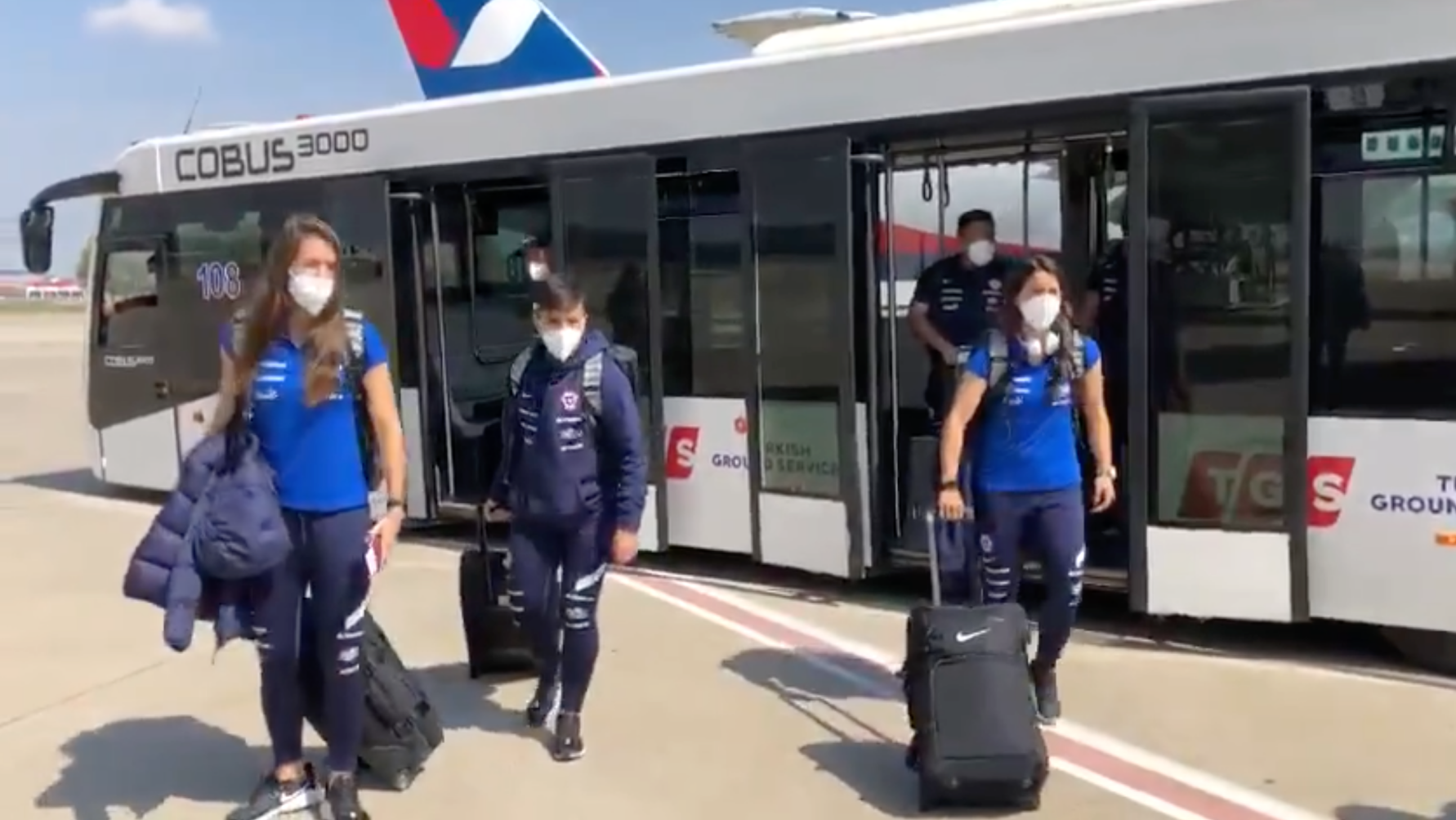 La Roja deja Turquía e inicia su viaje de vuelta a Chile