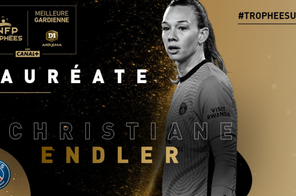 Christiane Endler gana el premio UNFP a mejor arquera de la temporada en Francia