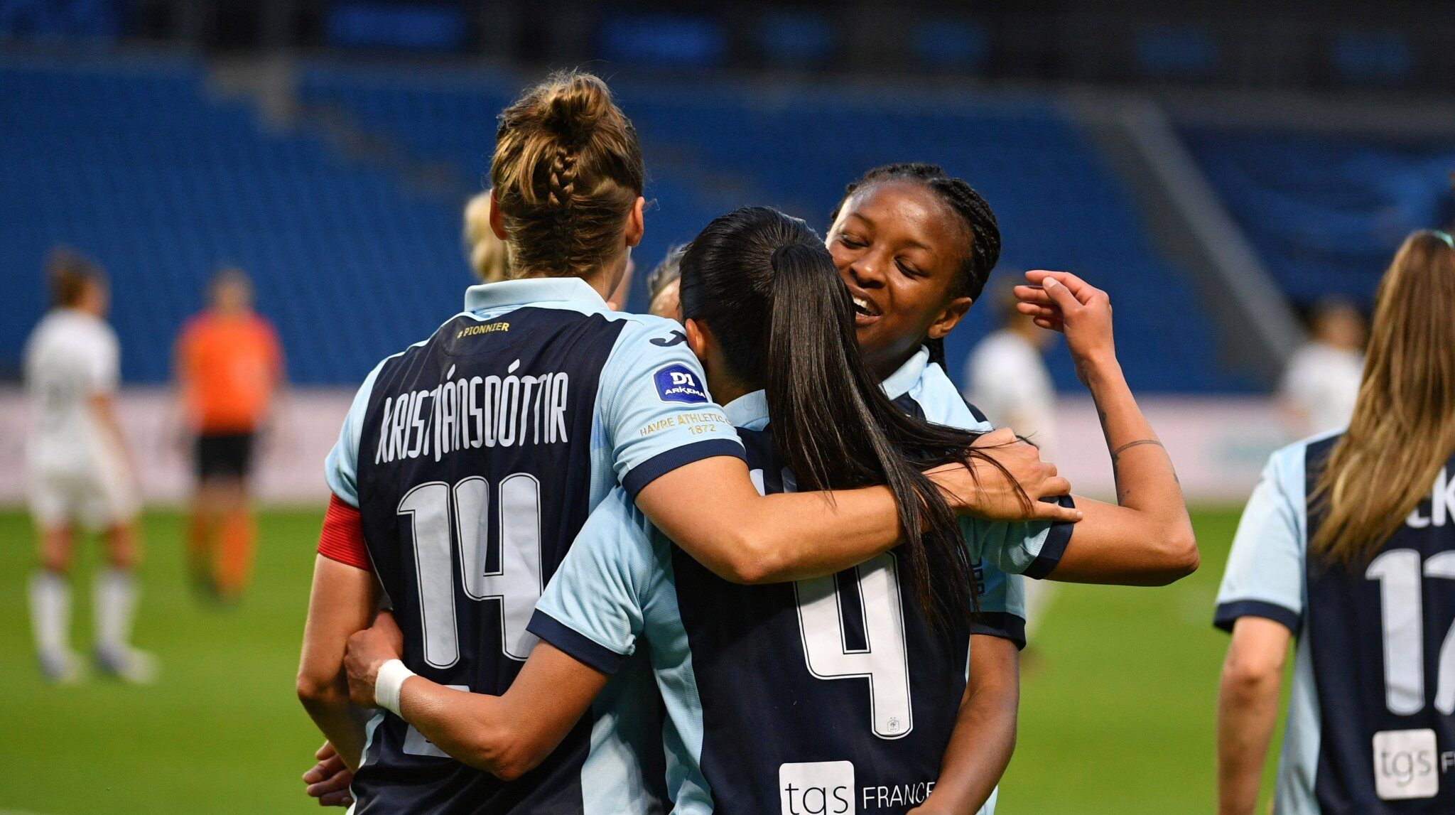 Francisca Lara anotó el gol del triunfo de Havre AC sobre Paris FC en Francia