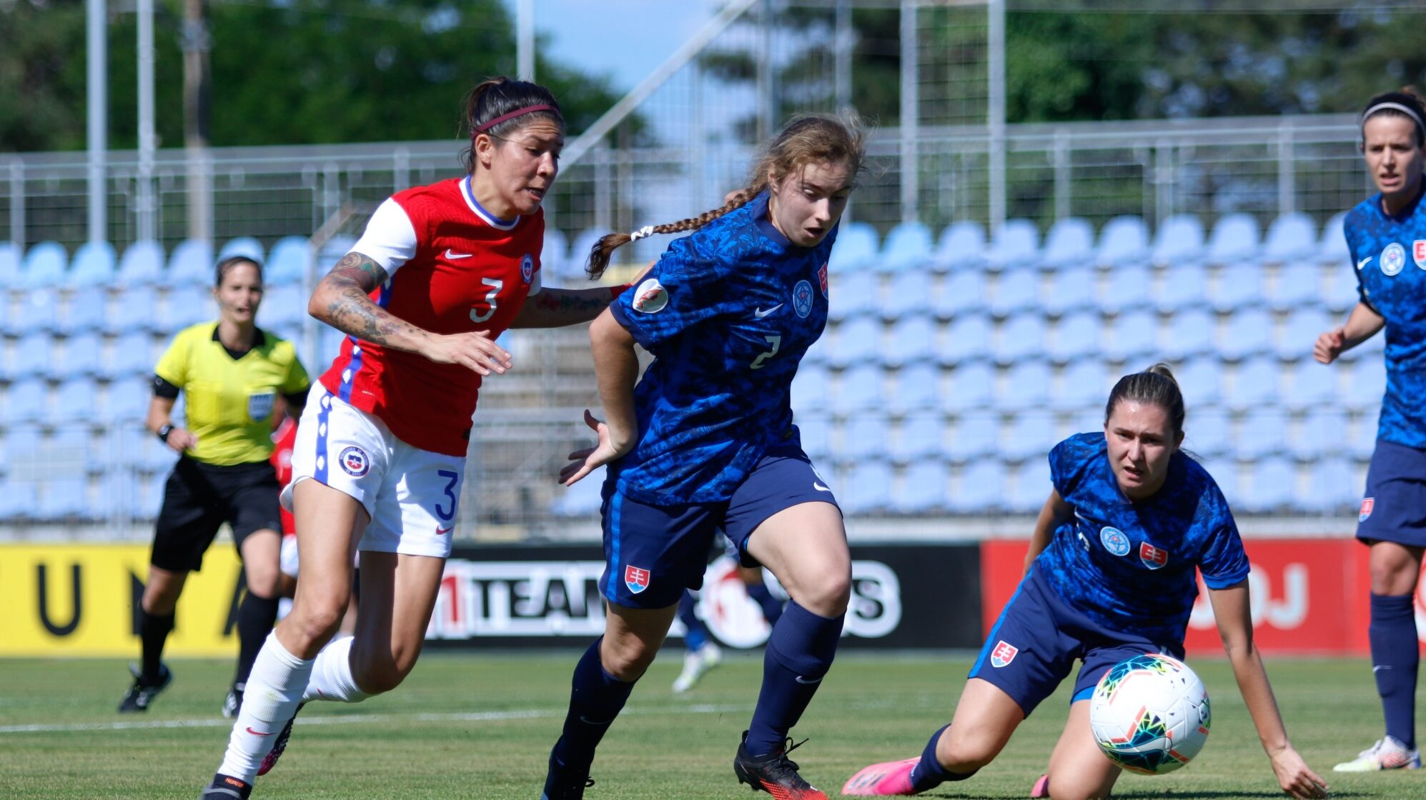 Carla Guerrero Chile vs Eslovaquia