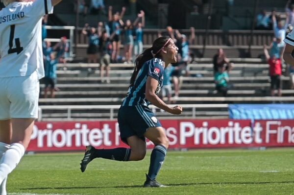 Video: Daniela Zamora anotó su primer gol en la liga de Suecia con el Djurgårdens