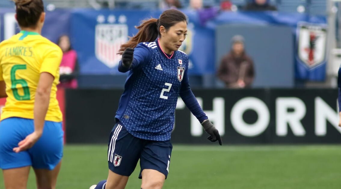 Jugadora de Japón, uno de los rivales de Chile en los JJOO de Tokio 2020