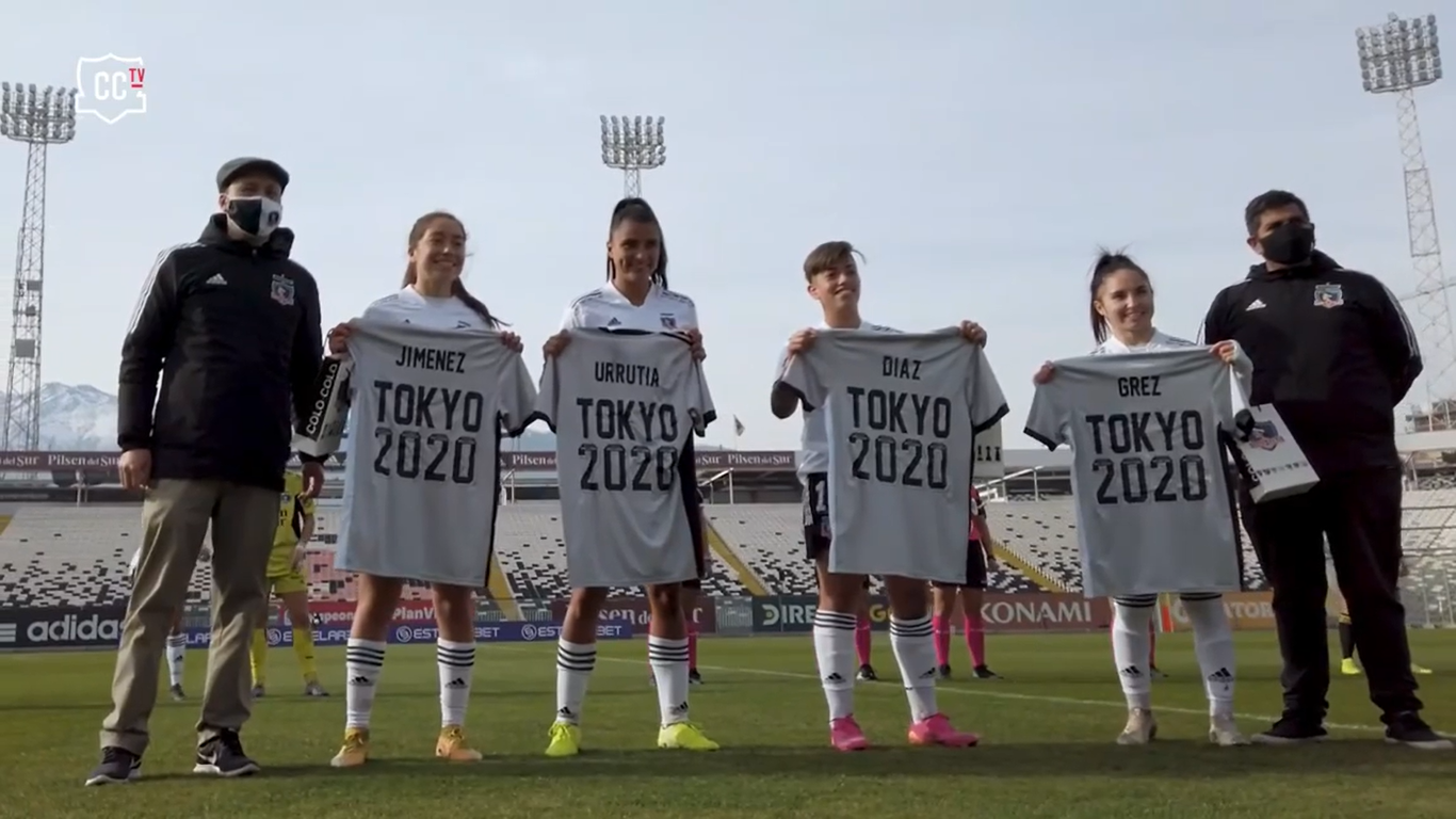 Lo bueno, el homenaje de Colo-Colo a las jugadoras que viajarán a los JJOO de Tokio 2020