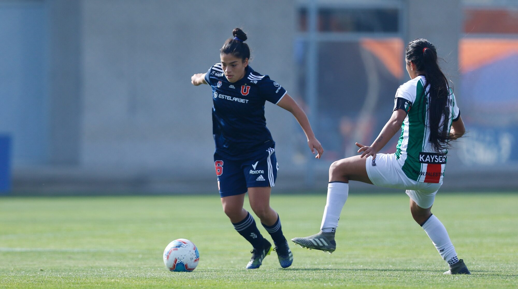 Jugadora de U de Chile y de Palestino en Campeonato de la ANFP