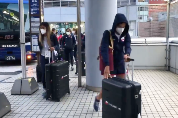 La Roja llega a Tokio luego de 27 horas de viaje para participar en los JJOO