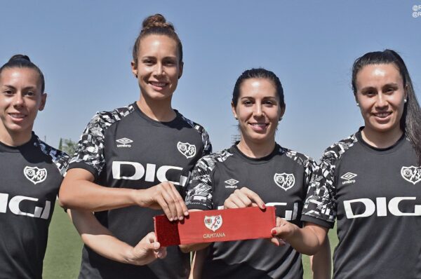 Camila Sáez será la tercera capitana del Rayo Vallecano en la temporada 2021/2022