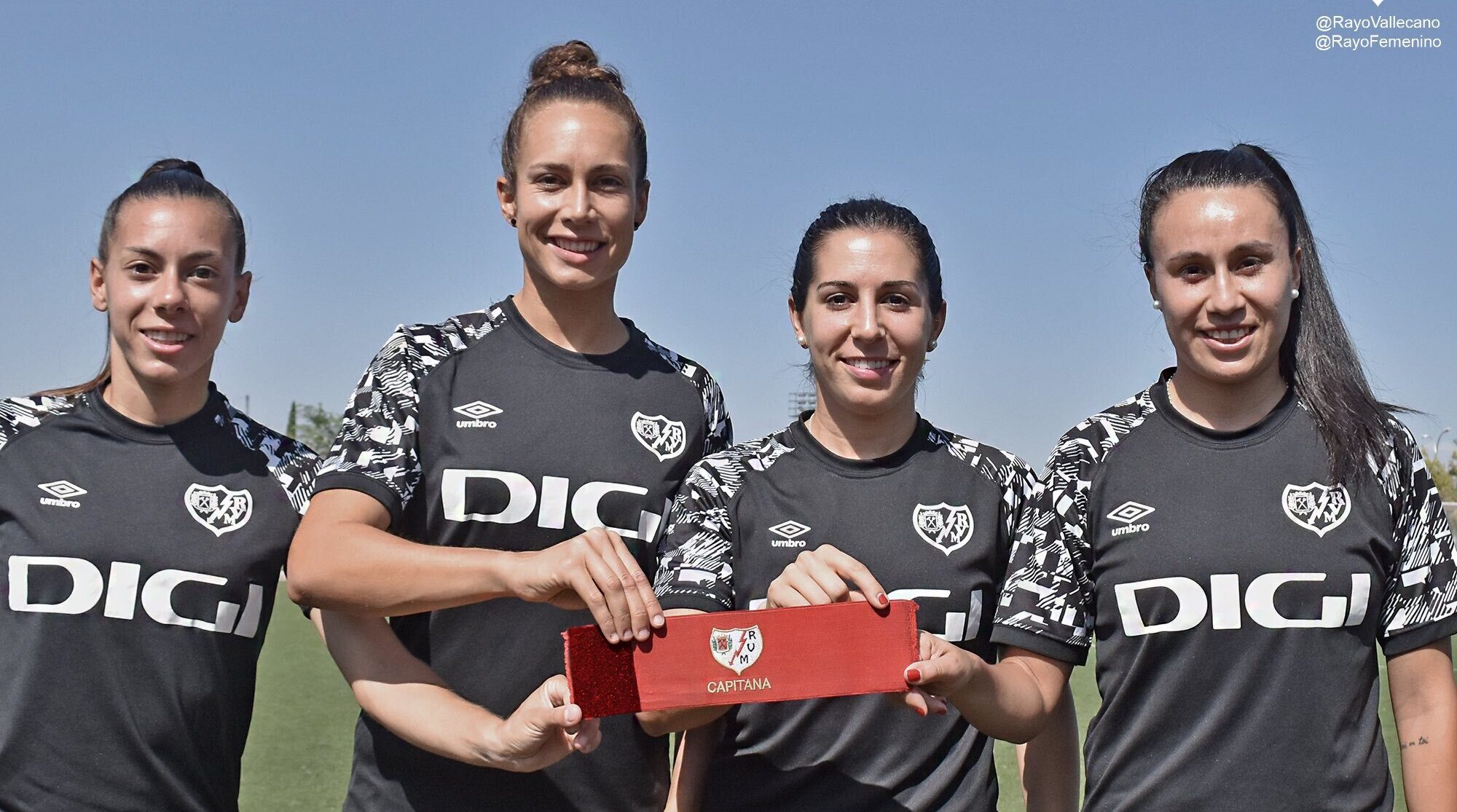 Camila Sáez será la tercera capitana del Rayo Vallecano en la temporada 2021/2022