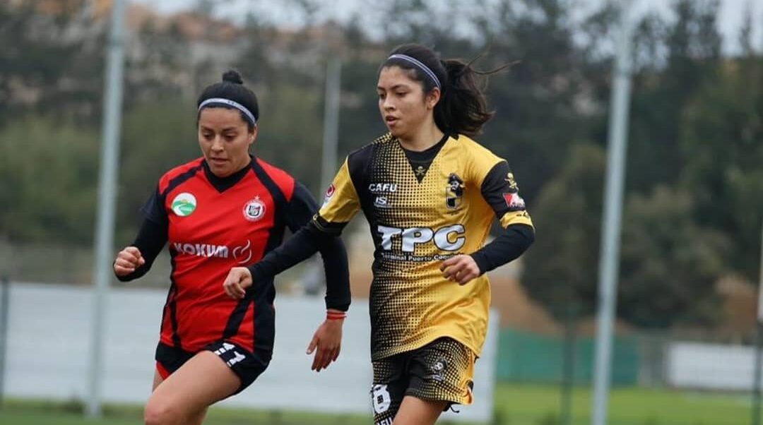 Partido amistoso entre equipos de la Primera B femenina