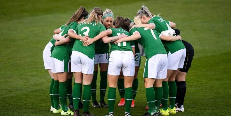 Jugadoras de Irlanda