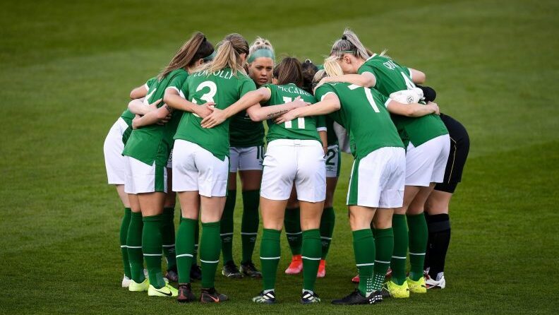 Jugadoras de Irlanda