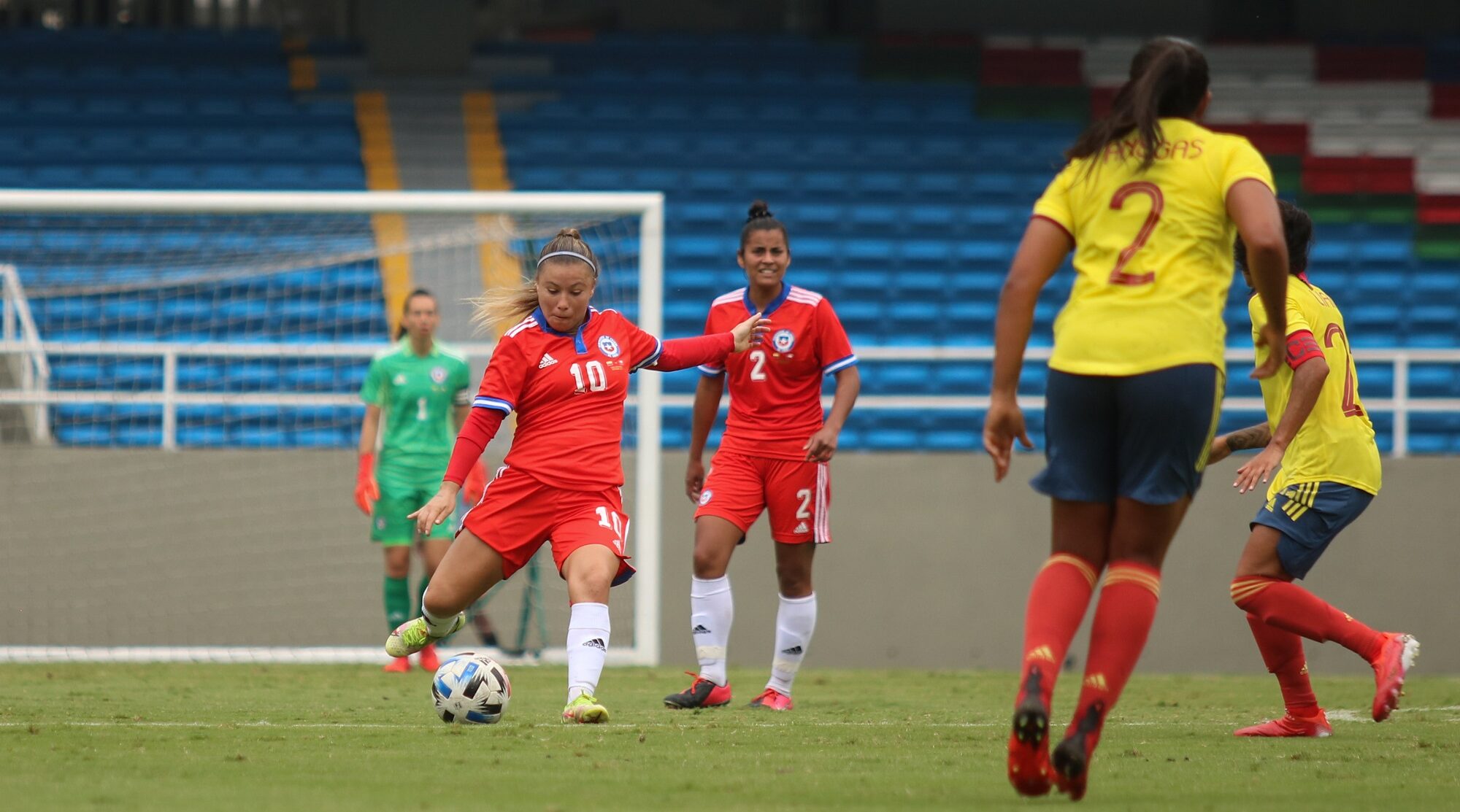 La Roja cae en el segundo amistoso por fecha FIFA ante Colombia