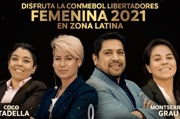 Zona Latina se suma a DirecTV y TNT Sports en la transmisión de la Copa Libertadores Femenina 2021