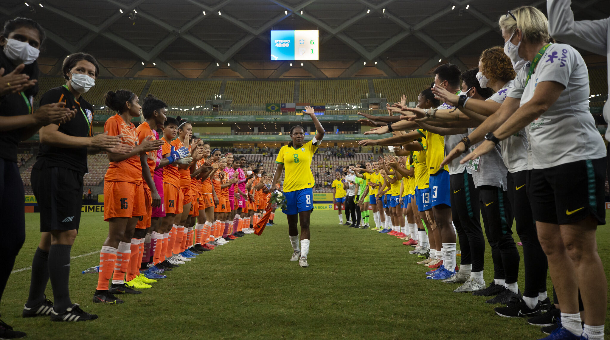 Tras 25 años Formiga se despide de la Selección de Brasil