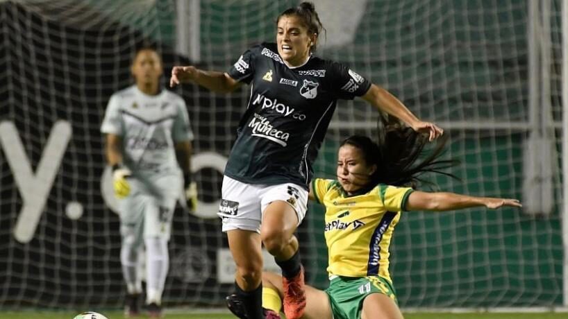 Gisela Pino Deportivo Cali debut