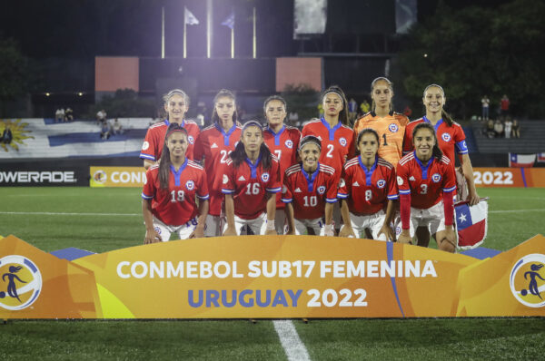 El once de la Roja Sub-17 para enfrentar a Uruguay en el Sudamericano