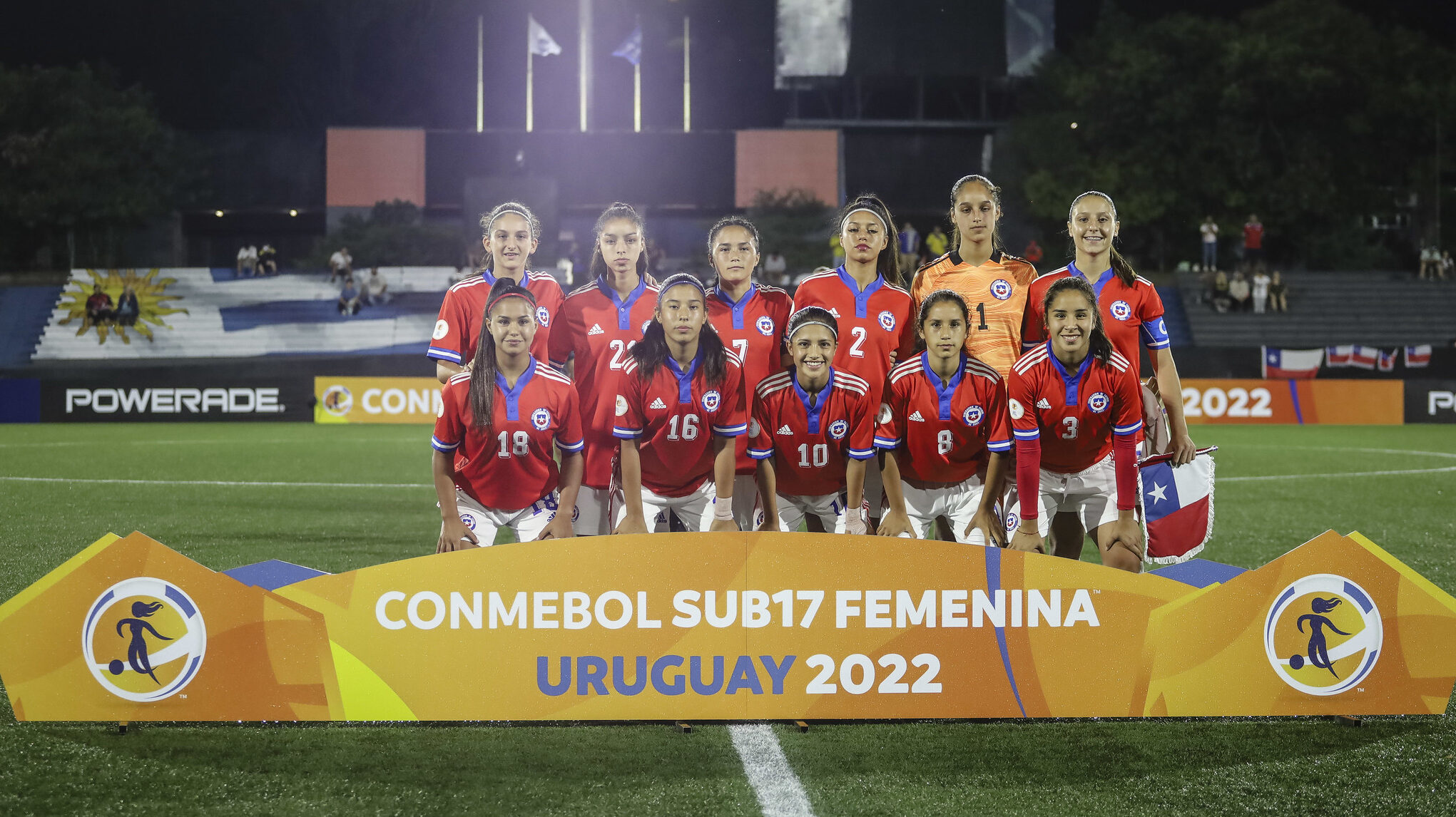 Chile sub 17 sudamericano uruguay 2022