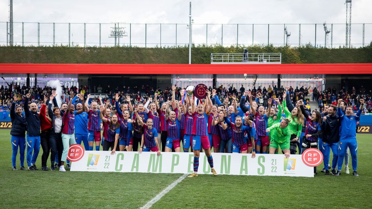 A seis fechas del final: El Barcelona es campeón de Primera Iberdrola