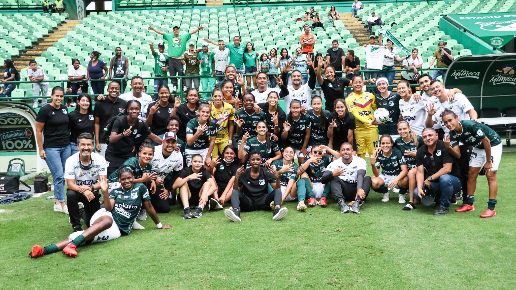 Sigue sumando: Gisela Pino es titular en la goleada de Deportivo Cali ante Real Santander