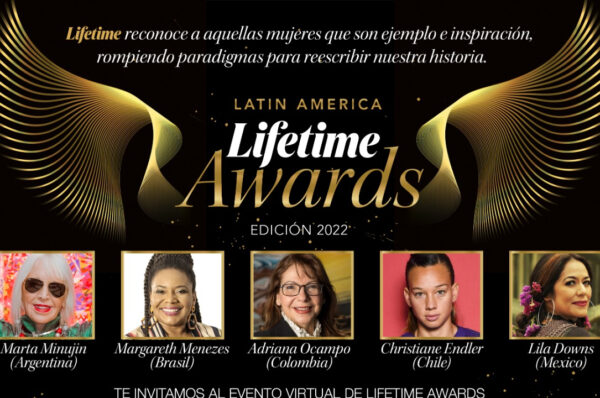 Otro más: Christiane Endler es premiada por Lifetime como mujer latinoamericana influyente