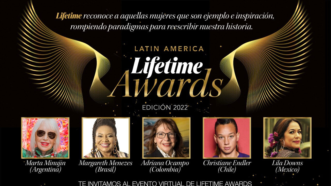 Otro más: Christiane Endler es premiada por Lifetime como mujer latinoamericana influyente