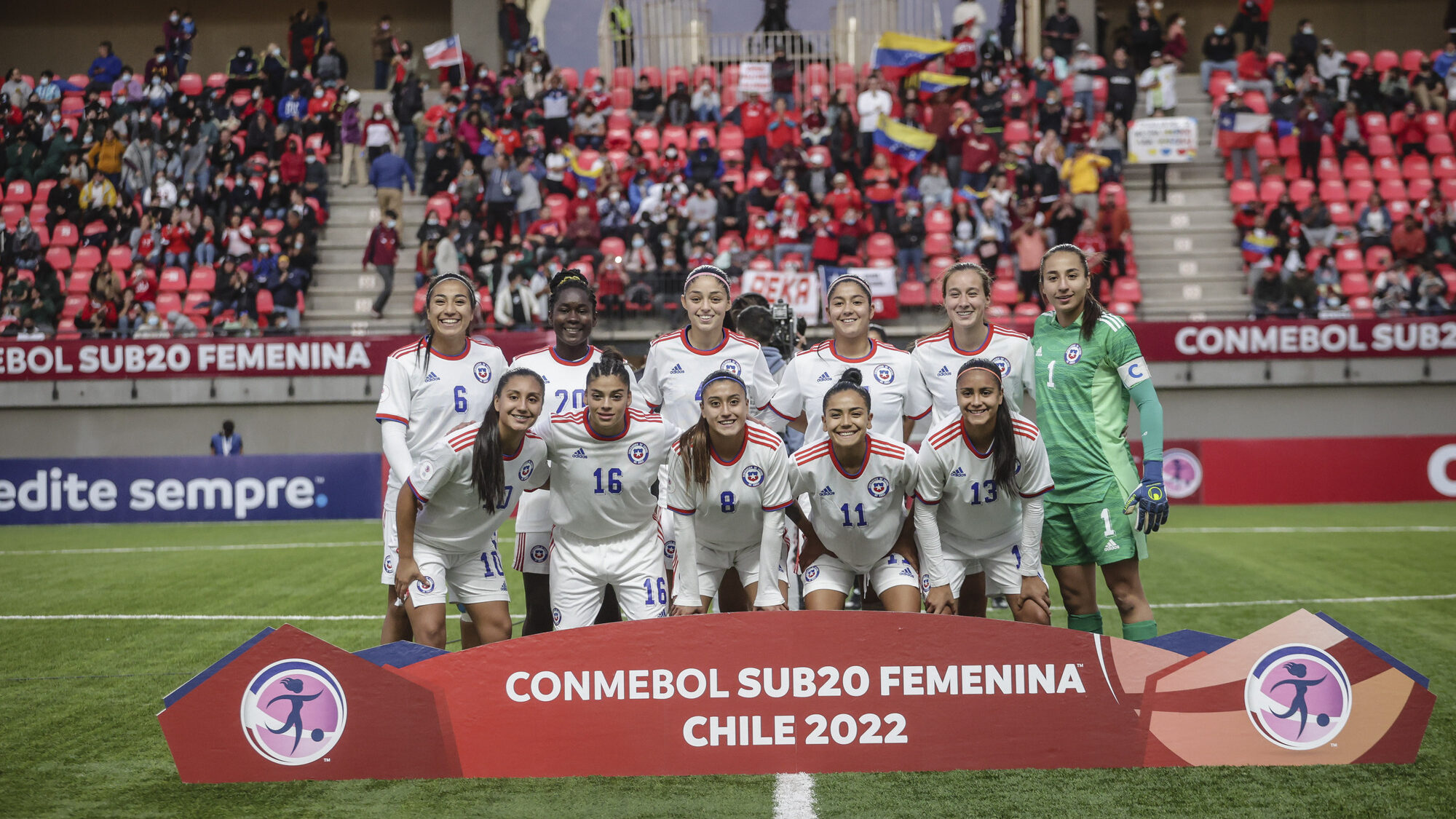 El once de La Roja Sub-20 para enfrentar a Colombia en el Sudamericano