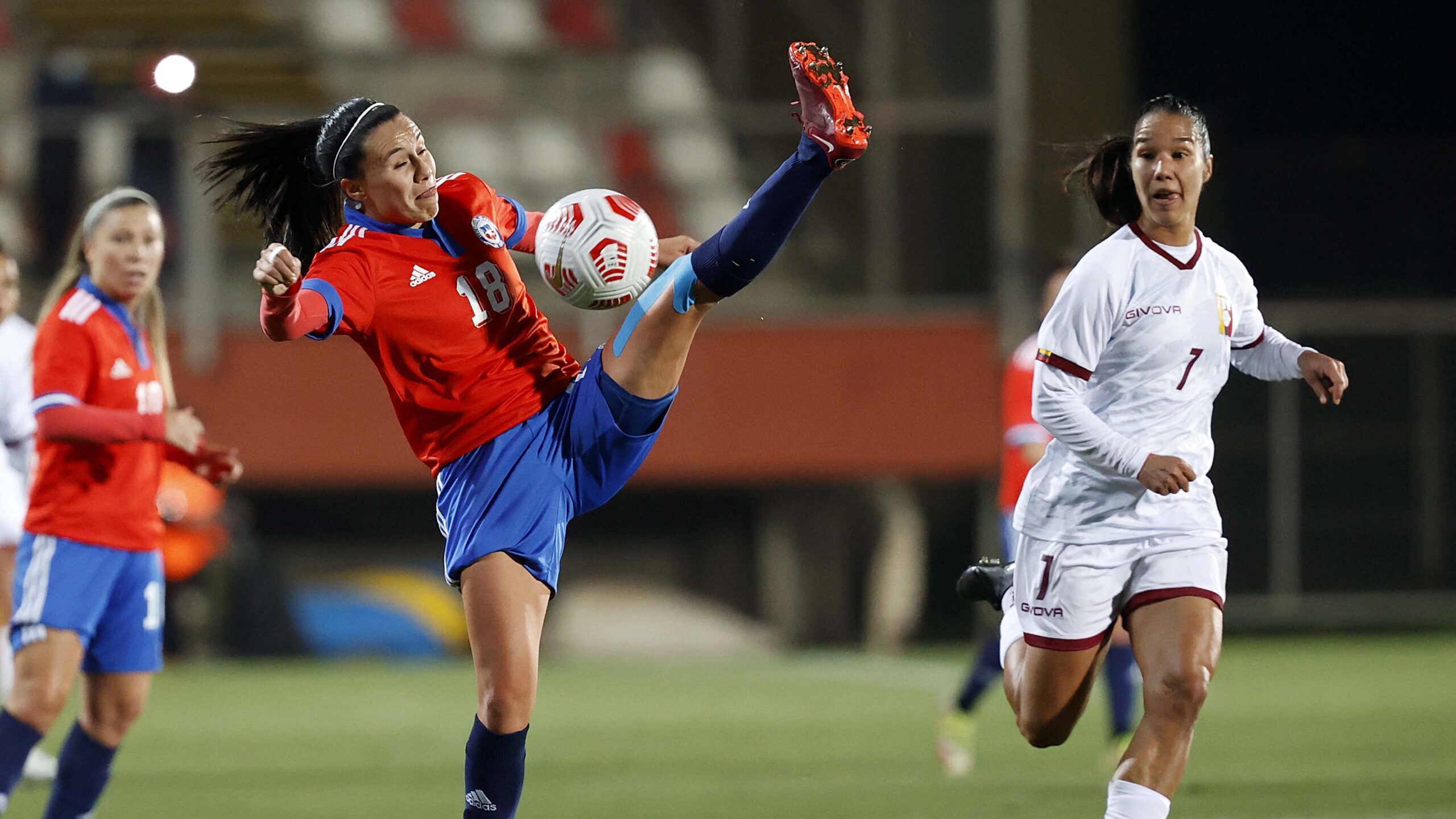 camila sáez Chile vs venezuela