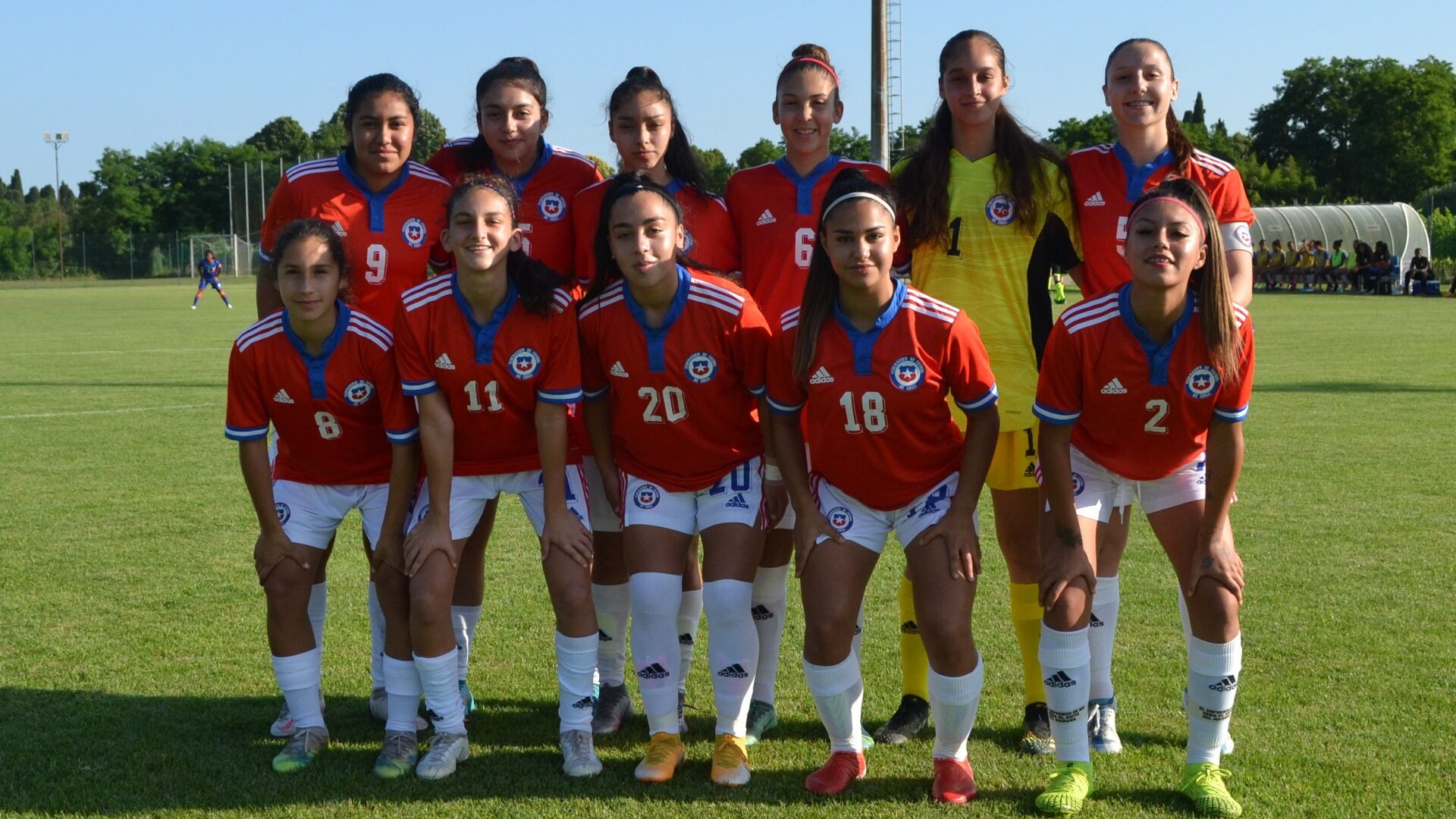 El XI de la Roja Sub-17 vs Italia en la final del Torneo de Gradisca