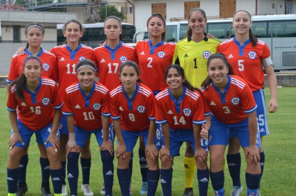 El XI de la Roja Sub-17 ante India en el Torneo de Gradisca