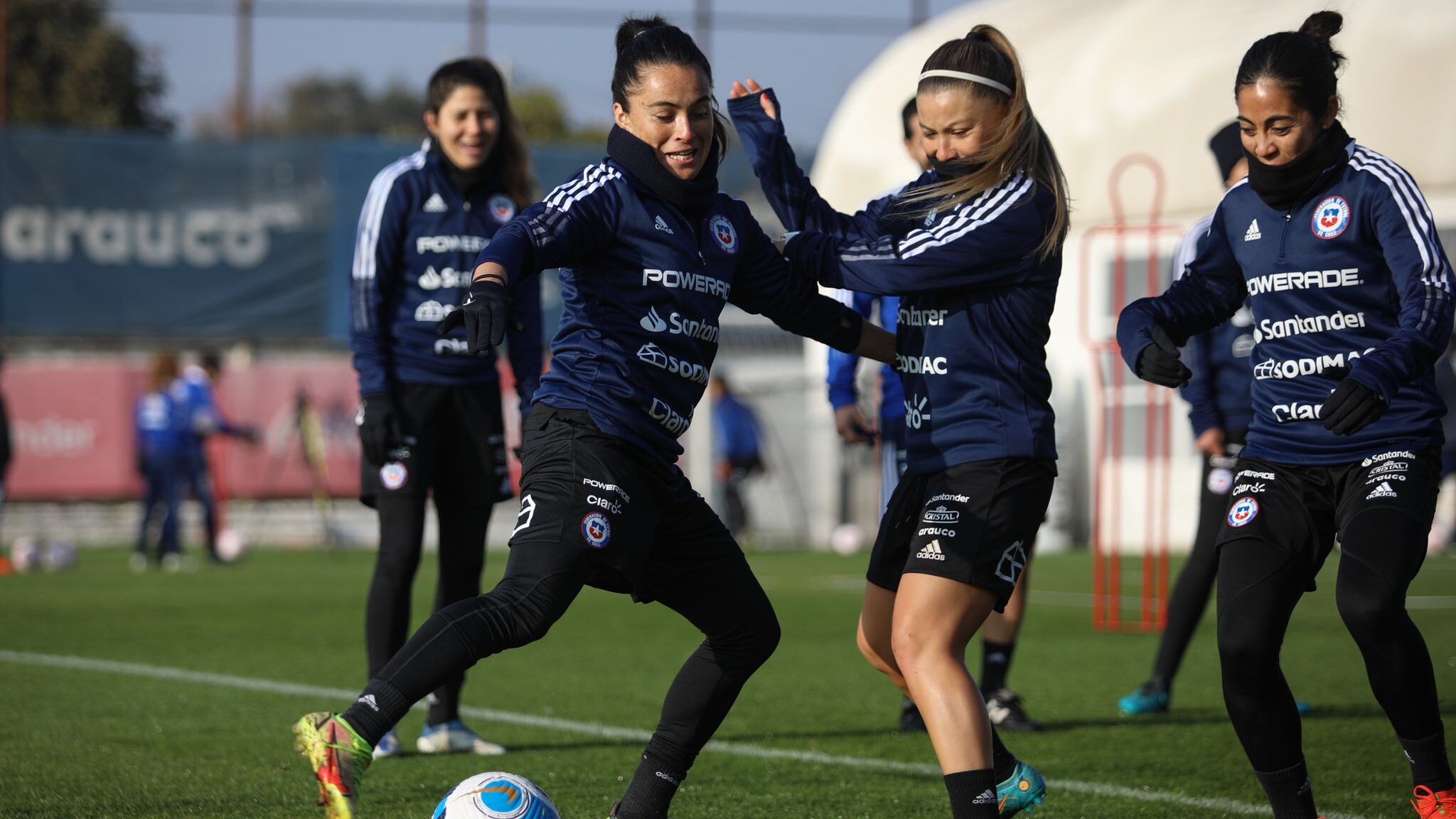 la roja entrenamientos