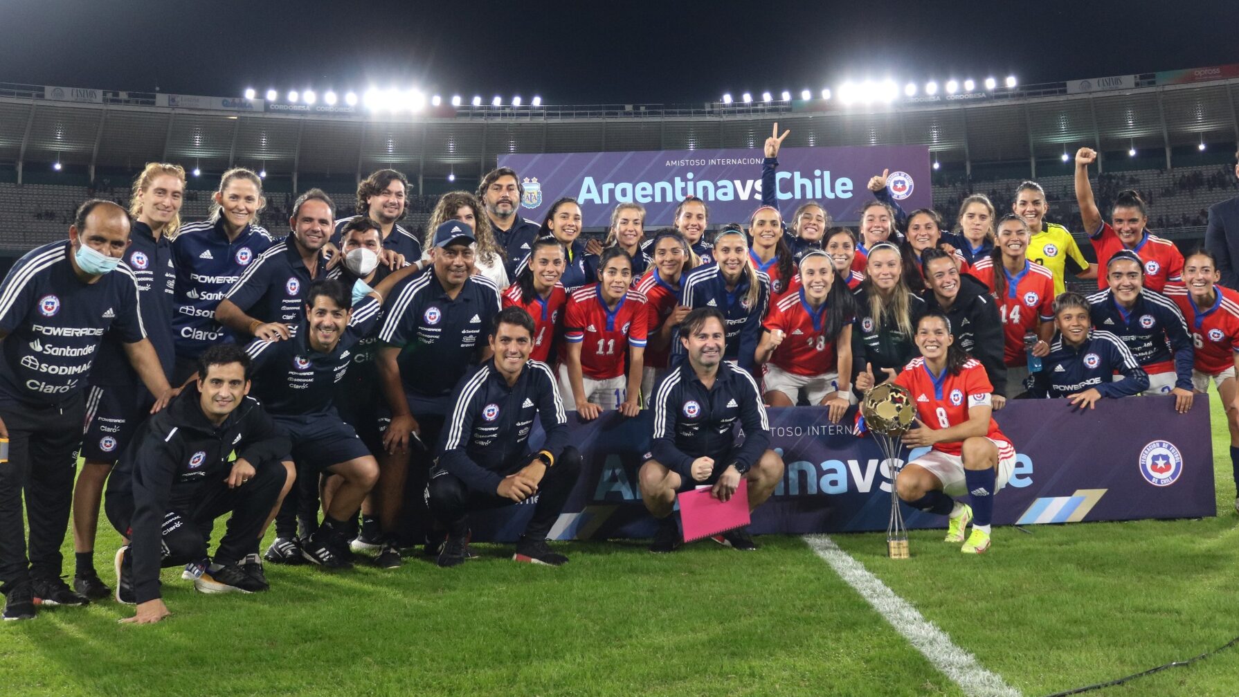 la roja vs argentina