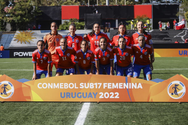 El XI de la Roja Sub-17 ante México en el Torneo de Gradisca