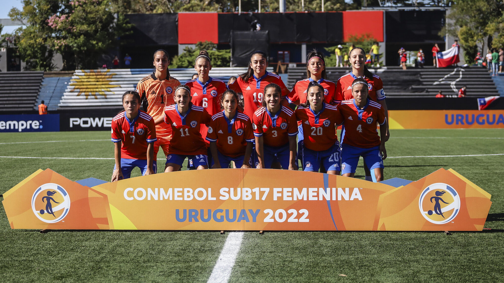 El XI de la Roja Sub-17 ante México en el Torneo de Gradisca