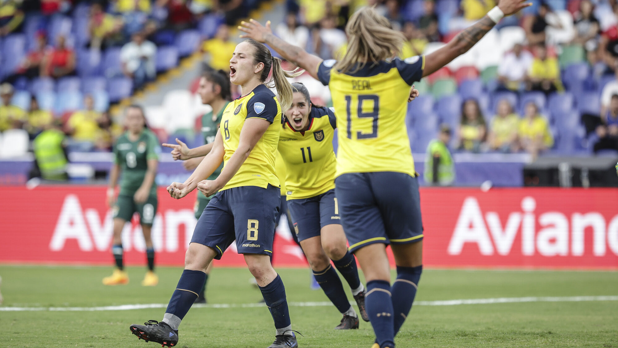 Ecuador golea a Bolivia en el partido inaugural de Copa América Femenina