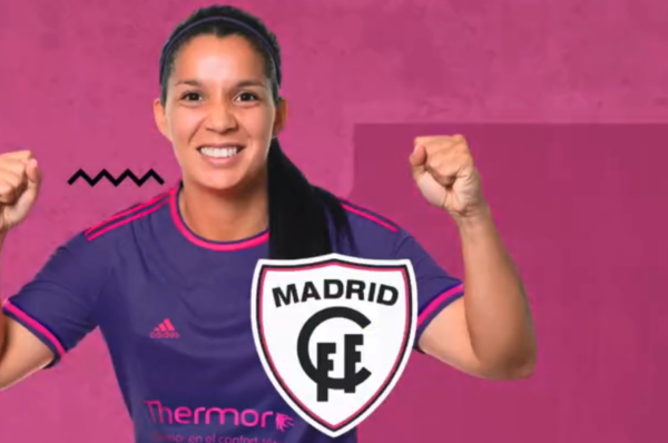 Karen Araya es nuevo fichaje del Madrid CFF