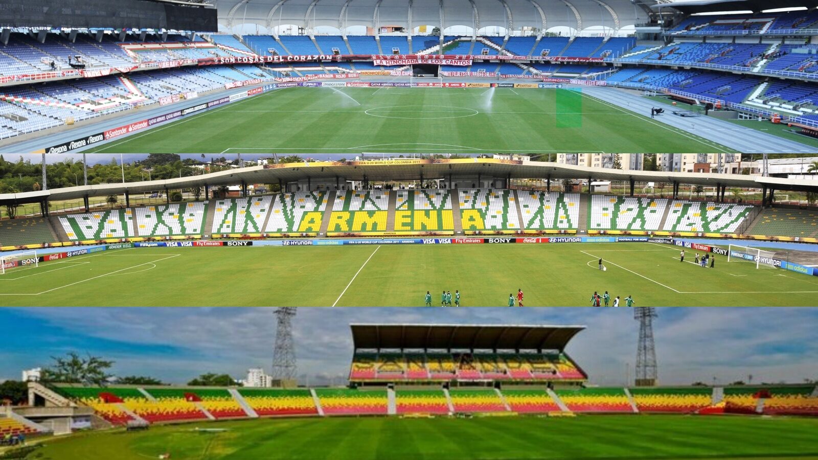 Cali, Armenia y Bucaramanga: Los tres estadios que recibirán la Copa América Femenina