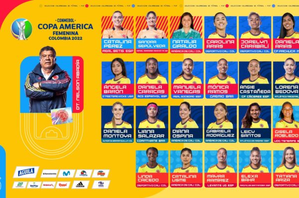 Colombia confirma las jugadoras que disputarán la Copa América Femenina