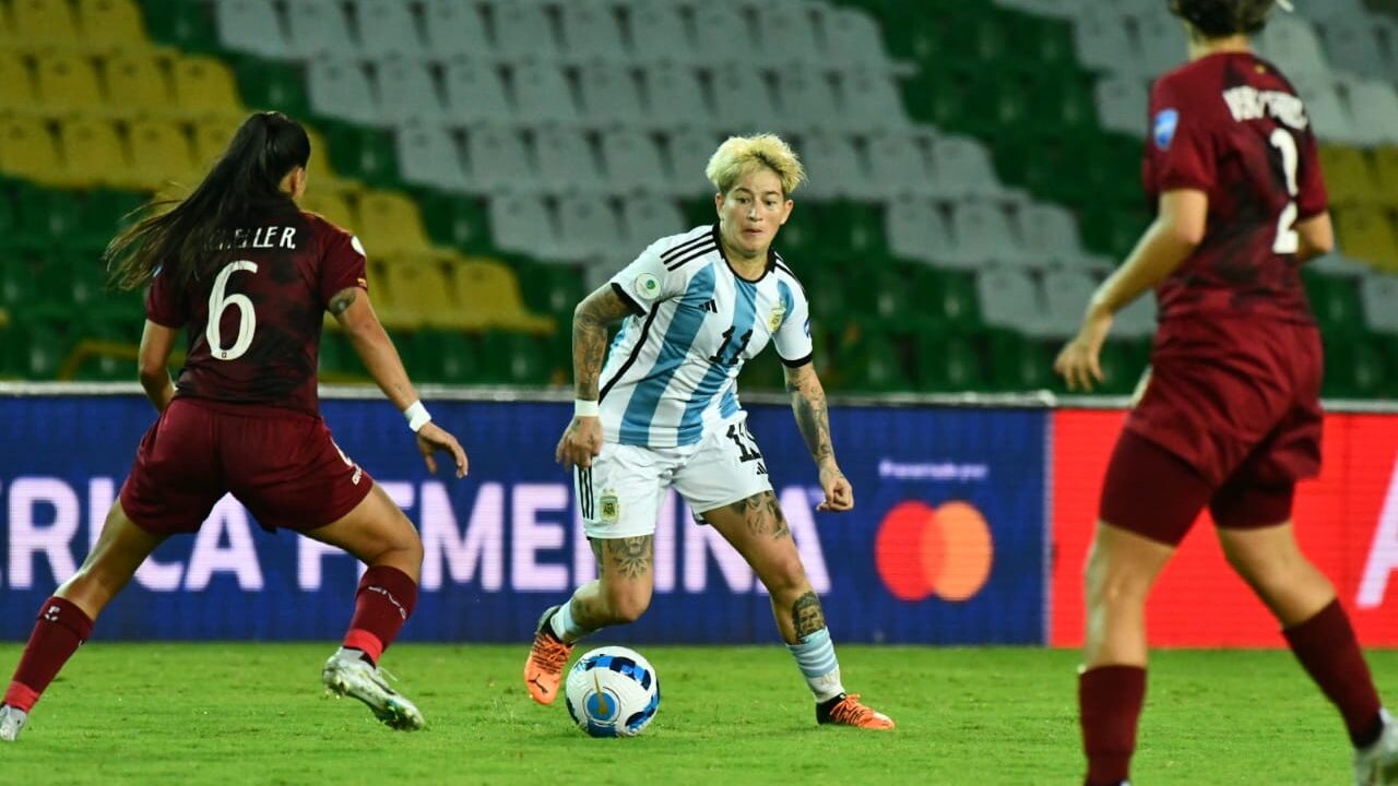 Argentina es semifinalista de Copa América Femenina tras vencer a Venezuela