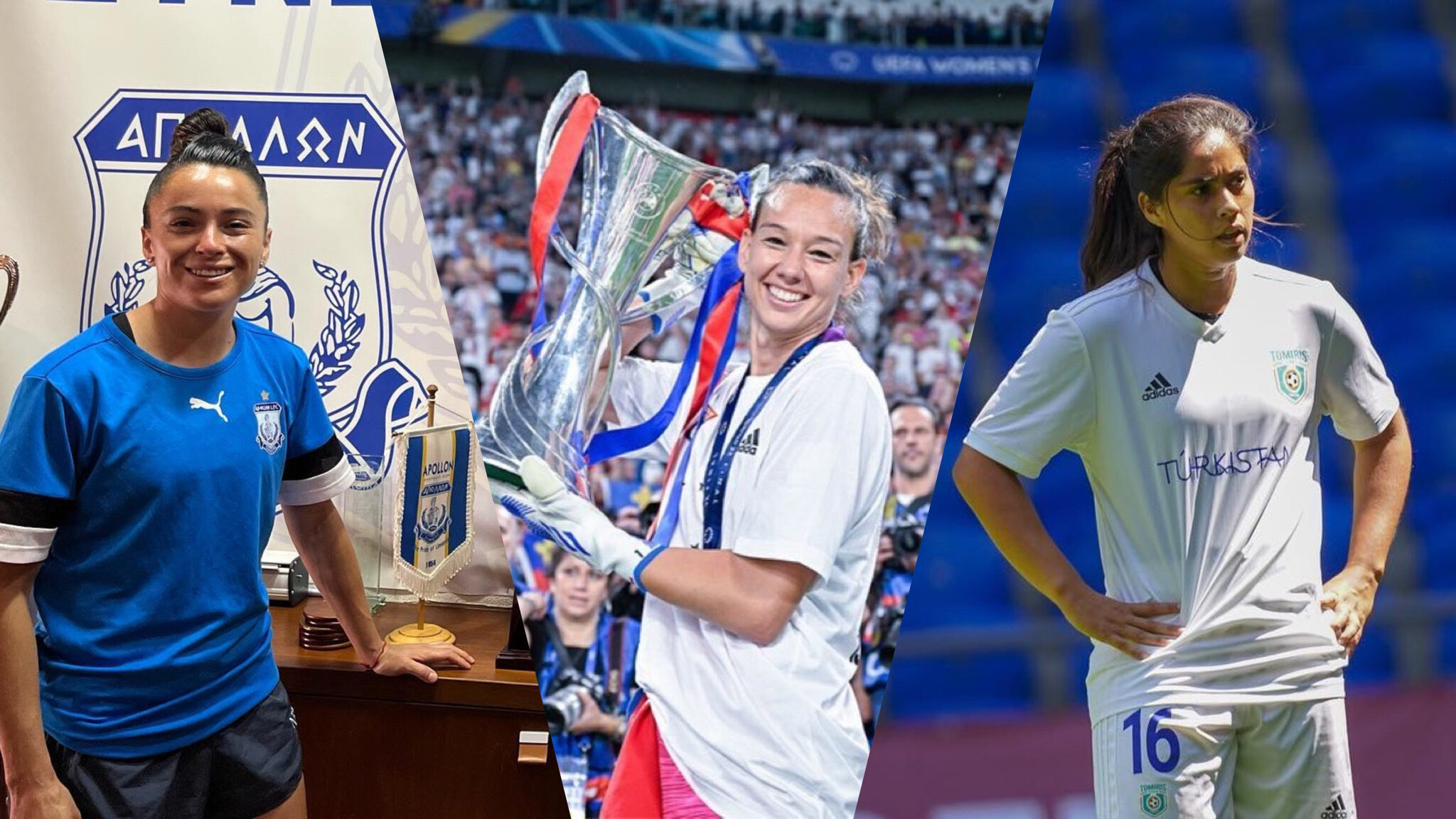 Las tres chilenas que dirán presente en la Women’s Champions League 22/23