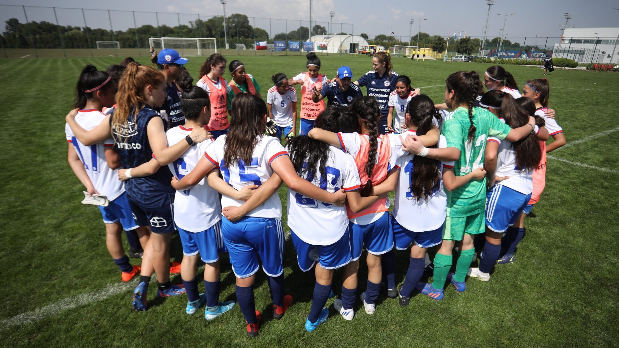 la roja sub-15 vs gales