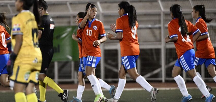 la roja sub-17 vs antofagasta